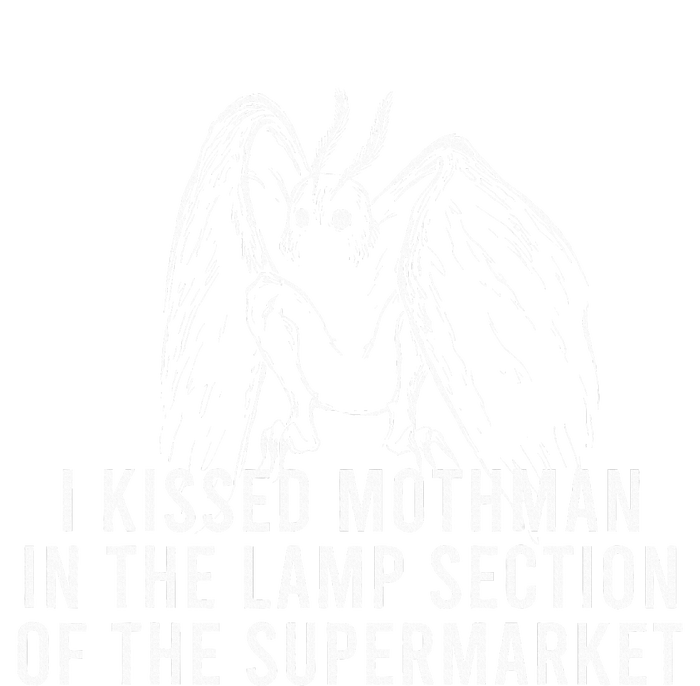 Mothman Cryptid I Kissed Mothman In The Lamp Section T-Shirt