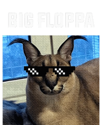 Big Floppa Meme Cat Women's Crop Top Tee