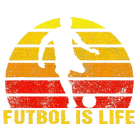 Futbol Is Life Vintage Soccer Player Sports Futbol T-Shirt