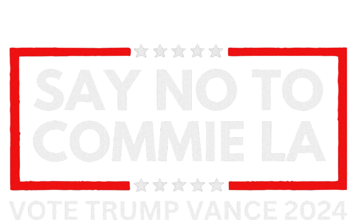 Funny Political Say No To Commie La Vote Trump Vance 2024 T-Shirt