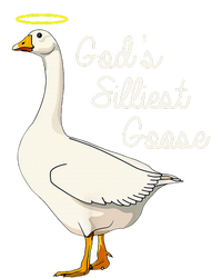 GodS Silliest Goose T GodS Silliest Goose Duck Women's Racerback Tank