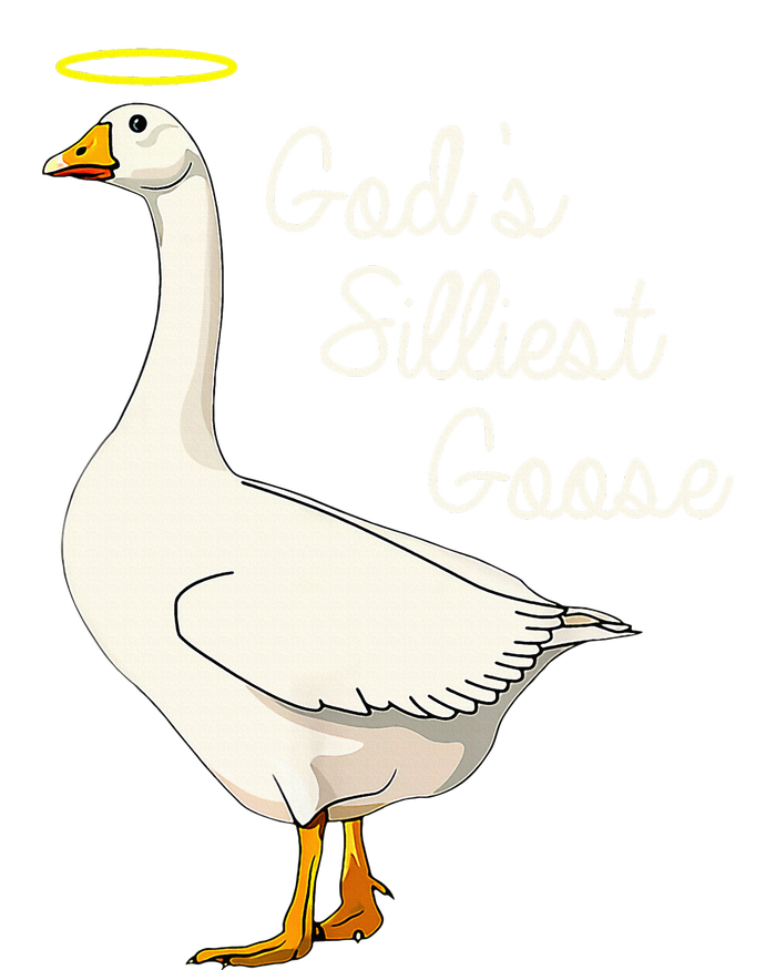 GodS Silliest Goose T GodS Silliest Goose Duck Women's Racerback Tank