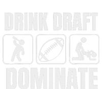 Funny Fantasy Football Drink Draft Dominate T-Shirt