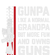 Gunpa Like A Normal Grandpa But More Fun And Owns Guns Sweatshirt Cinch Pack Bag