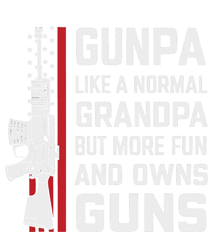 Gunpa Like A Normal Grandpa But More Fun And Owns Guns Sweatshirt Cinch Pack Bag