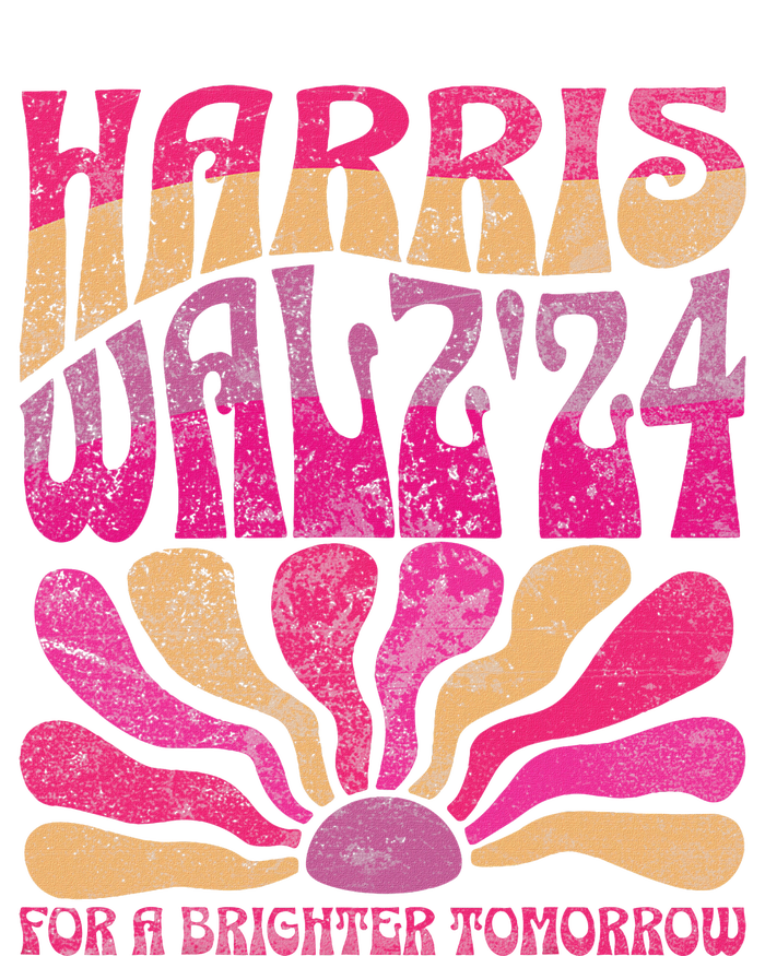 Harris Waltz For A Brighter Tomorrow Kamala Harris Waltz Poster