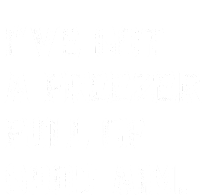 Ive Got A Freezer Full Of Good Aim Sarcastic Hunting Humor Sustainable Knit Beanie