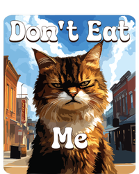 Sad Cat Resistance DonT Eat Me Advocacy Pom Pom 12in Knit Beanie