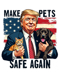 Trump Make Pets Safe Again Funny Save Our Pets Vote Trump Stainless Steel Insulated Water Bottle