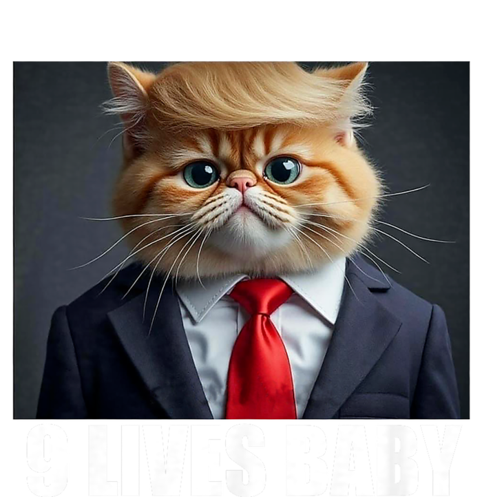 Cat Trump 9 Lives Baby T-Shirt