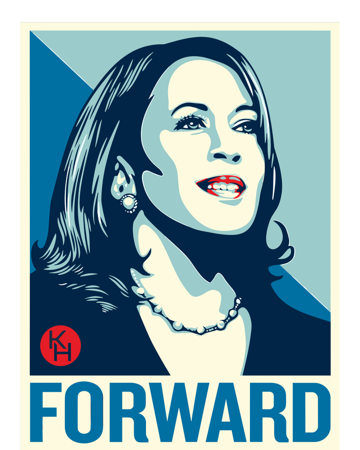 Shepard Fairey Kamala Harris Forward Tote Bag