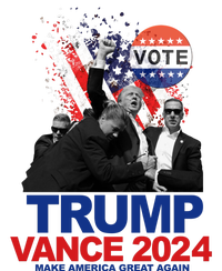 Trump Vance 2024 Make America Great Again Fight Election Garment-Dyed Sweatshirt