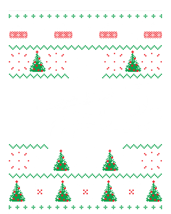 Clarinet Ugly Christmas Gift Cropped Pullover Crew