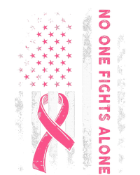 Breast Cancer Awareness Ribbon Usa American Flag T-Shirt