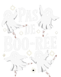 Ghost Ballet Pas De Boo Halloween Dance Womens Funnel Neck Pullover Hood