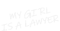 My Girl Is A Lawyer Tattoo For Girlfriends Flat Bill Trucker Hat