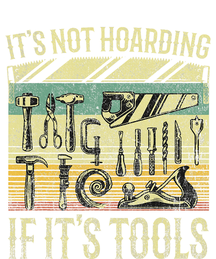 ItS Not Hoarding If ItS Tools Women's Knotted Racerback Tank