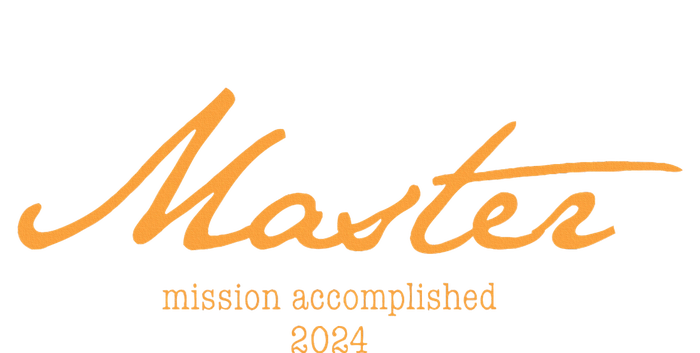 Master Degree 24 With Style Mission Accomplished 2024 T-Shirt