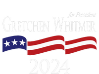 Gretchen Whitmer 2024 For President Election Campaign High Crown Mesh Back Trucker Hat