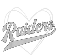 Raiders Heart Name Vintage Retro Gift T-Shirt