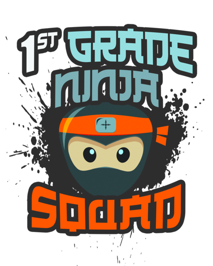 1st Grade Ninja Squad Hero First Day School Surprise Attack Gift Kids T-Shirt