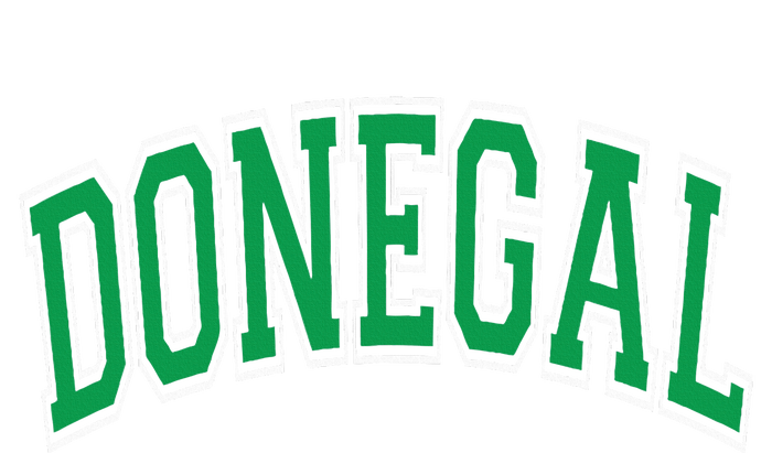 Donegal Arched Green Text Tall Sweatshirt