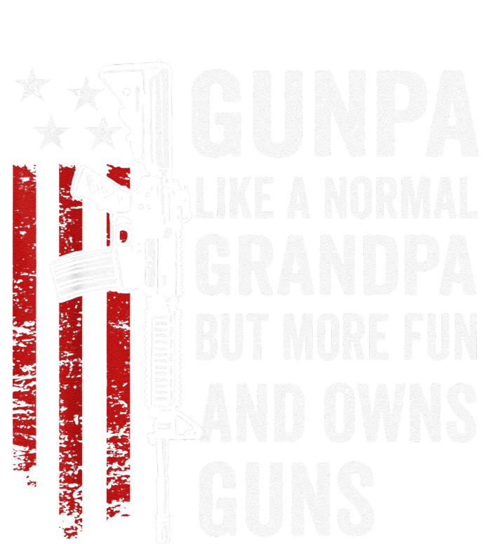 Gunpa Like A Normal Grandpa But More Fun And Owns Guns Gift Kids T-Shirt