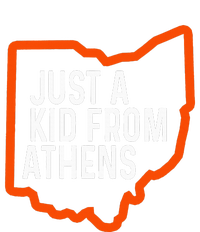 Just From Athens Ohio Cincinnati Burroh Orange Black T-Shirt