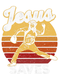 Retro Jesus A Saves Baseball Pitcher Fan Christian T-Shirt