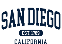 San Diego California Est 1769 Arched Text T-Shirt