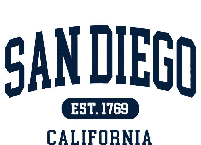 San Diego California Est 1769 Arched Text T-Shirt