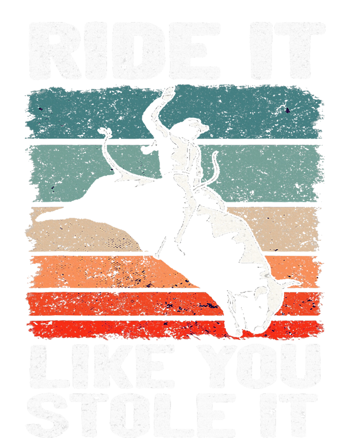 Ride It Like You Stole It Rodeo Bull Riding Cowboy Women's Strappy Tank