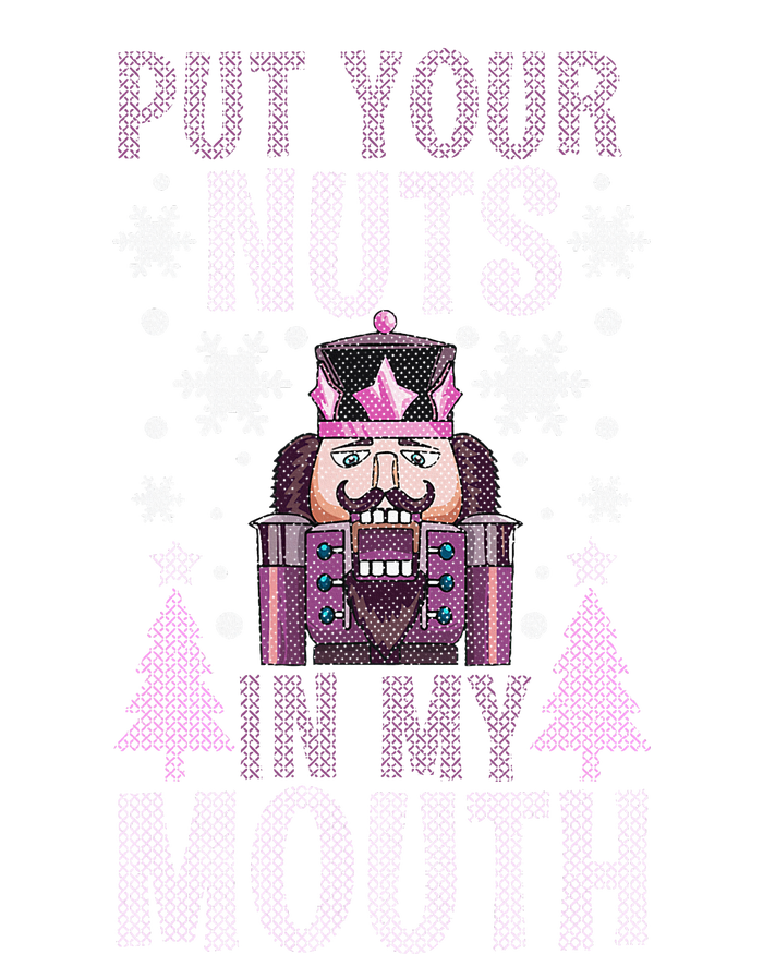 Put Your Nuts In My Mouth Nutcracker Christmas USA-Made Doggie Bandana