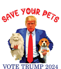 Save Your Pets Vote For Trump Us Election Funny Quote Vote Adult ChromaSoft Performance T-Shirt