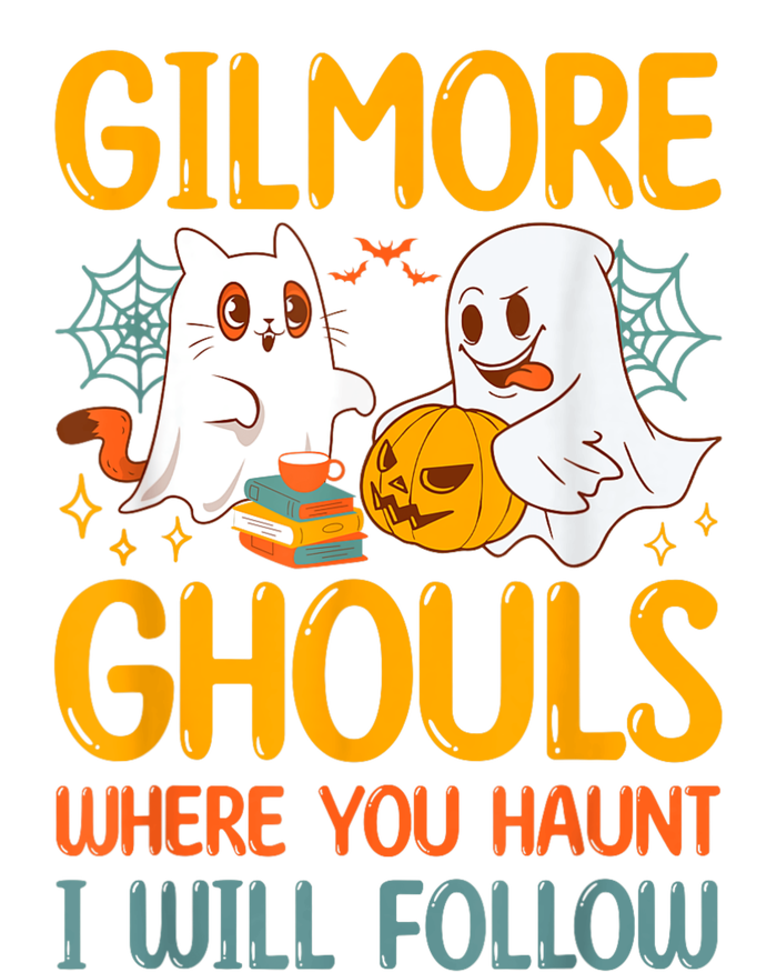 Gilmore Ghouls Where You Haunt I Will Follow Flat Bill Trucker Hat