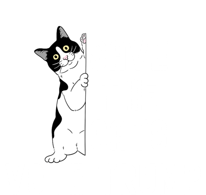 Save The Cats Vote Trump Funny Political Cat Humor Coaster