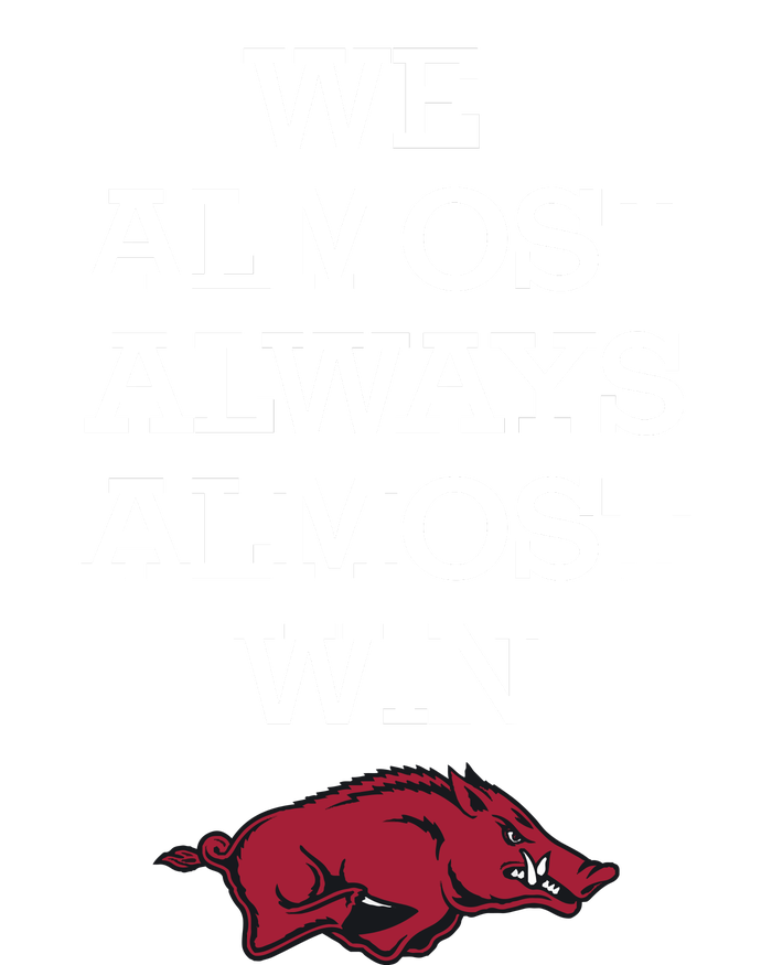 We Almost Always Almost Win Arkansas Kids Hoodie