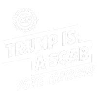 Trump Is A Scab Vote Harris Mesh Reversible Basketball Jersey Tank