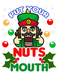 Put Your Nuts In My Mouth Naughty Nutcracker Hooded Wearable Blanket