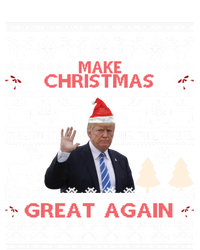 Make Christmas Great Again 2024 Trump Ugly Christmas Family Great Gift Sustainable Beanie