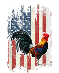 American Flag Cock Fighting Rooster Chicken T-Shirt