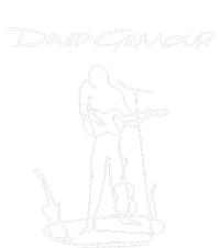 D.A.V.I.D G.I.L.M.O.U.R On An Island Lineart Cooling Performance Crew T-Shirt