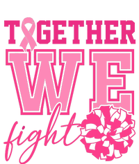 Together We Fight Cheer Team Breast Cancer Women's T-Shirt