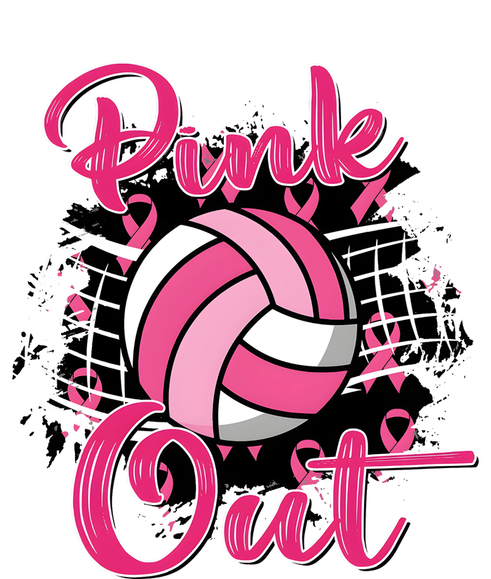 Volleyball Out Breast Cancer Awareness Microfiber Hand Towel