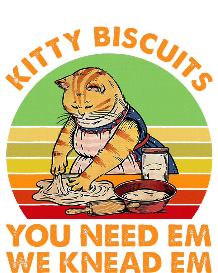 Kitty Biscuits You Need Em We Knead Em Vintage Cooling Performance Crew T-Shirt