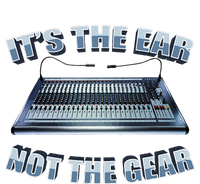 ItS The Ear Not The Gear Studio Sound Guy Audio Engineer Kids Hoodie