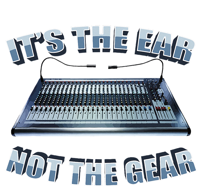 ItS The Ear Not The Gear Studio Sound Guy Audio Engineer Kids Hoodie