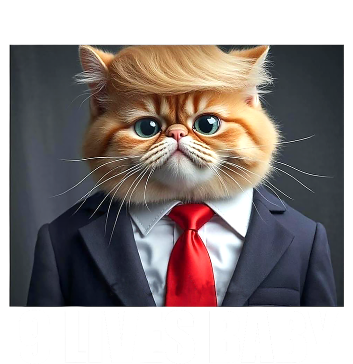 Cat Trump 9 Lives Baby T-Shirt