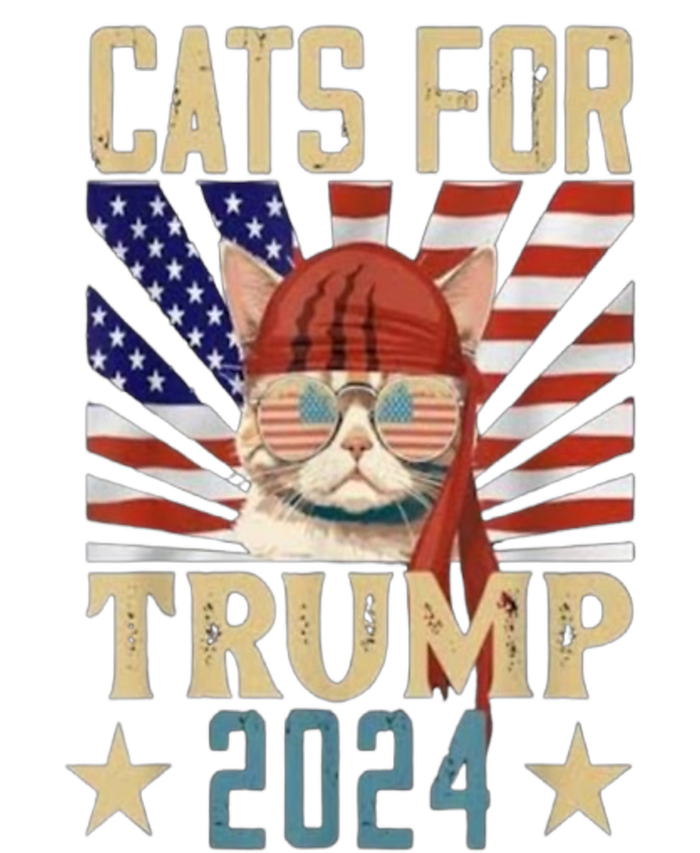 American Flag Cat For Trump 2024 Gifft Tank Top