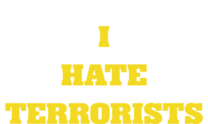 Fifthyear I Hate Terrorists Baby Bodysuit